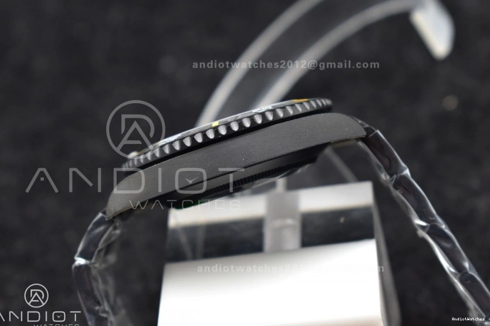 on Black Bracelet Best Yellow Submariner Dial 1:1 DLC 476 Popular DLC VSF DIW VS Edition 0114